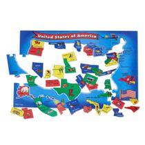 Puzzle Melissa & Doug USA Map 51 peças, 61x91 cm, certificado pelo FSC