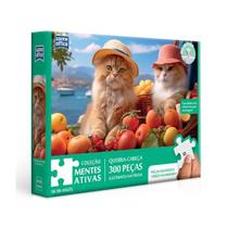 Puzzle Mentes Ativas Gatinhos na Praia 300 peças Puzzle Mentes Ativas Gatinhos na Praia 300 peças