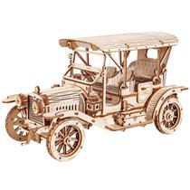 Puzzle Model Car ROKR 1910s Vintage Car 1:15 em escala 1:15 298 unidades