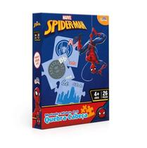 Puzzle Montando O Alfabeto Homem Aranha - 26 Peças - Toyster