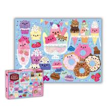 Puzzle Mudpuppy Cat Cafe Scratch & Sniff 60 peças