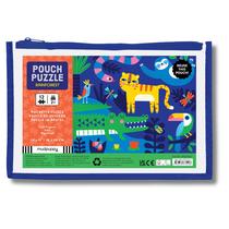 Puzzle Mudpuppy Rainforest de 12 peças com bolsa reutilizável de mais de 2 anos Puzzle Mudpuppy Rainforest de 12 peças com bolsa reutilizável de mais de 2 anos