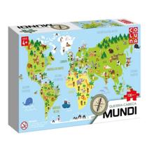 Puzzle Mundi 100 Peças - Coluna UNICA
