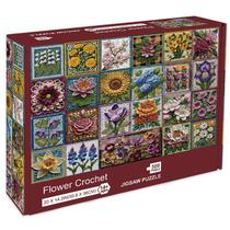 Puzzle Noceba Flower Crochet 500 peças 51x36cm