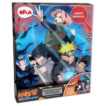 Puzzle Play 100 Peças E Lente Quebra Cabeça Naruto Shippuden Puzzle Play 100 Peças E Lente Quebra Cabeça Naruto Shippuden
