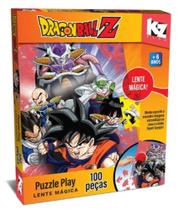 Puzzle play 100 peças - lente mágica dragon ball z 1262 - elka