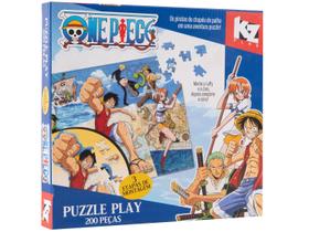 Puzzle Play 200 Peças One Piece - Elka Brinquedos
