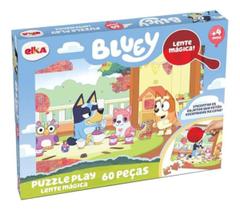 Puzzle Play 60 Pecas Lente Mágica Bluey Elka Puzzle Play 60 Pecas Lente Mágica Bluey Elka