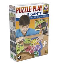 Puzzle Play Gigante - Grow - MAPA DO BRASIL