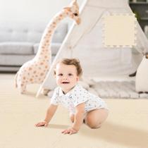 Puzzle Play Mat Hiwhy 16 peças com 32 peças de borda bege