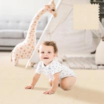 Puzzle Play Mat Hiwhy 9 peças com 18 peças de borda bege