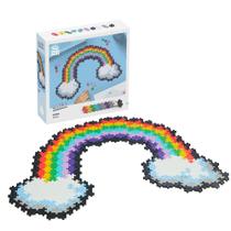 Puzzle PLUS PLUS, 500 peças, mini arco-íris interligado