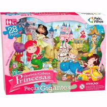 Puzzle Princesas - 28 Peças Gigantes - Pais e Filhos