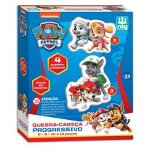 Puzzle Progressivo 36 Peças - Patrulha Canina - Nig Brinquedos Puzzle Progressivo 36 Peças - Patrulha Canina - Nig Brinquedos