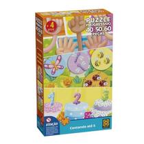 Puzzle Progressivo Contando Até 5