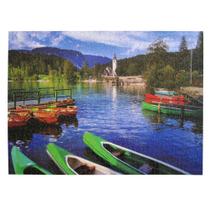 Puzzle PuzzleWorks Beautiful Lake Bohinj 1000 peças 68x51cm Puzzle PuzzleWorks Beautiful Lake Bohinj 1000 peças 68x51cm