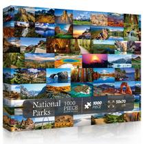 Puzzle Puzzling National Parks 1000 peças para adultos