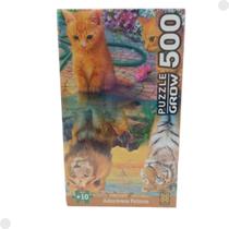 Puzzle / Quebra-Cabeça 500 Adoráveis Felinos 04568 - Grow