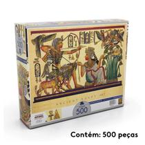 Puzzle Quebra Cabeça Arte Egípcia 500 Peças - Grow
