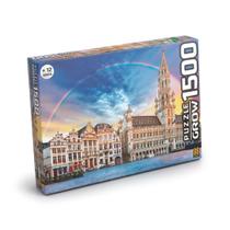 Jogo Quebra Cabeça Puzzle Bruxelas C/1500 Peças Grow Ref:03736