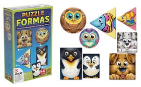 Puzzle Quebra Cabeça Formas Grow 3955