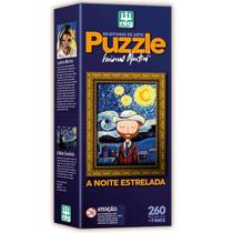 Puzzle Quebra-cabeça Releitura Noite Estrelada Luciano Martins 0581 - Nig Brinquedos