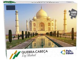 Puzzle Quebra Cabeça Taj Mahal 1000 Peças - Pais E Filhos