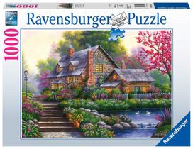 Puzzle Ravensburger Romantic Cottage 15184 1000 peças