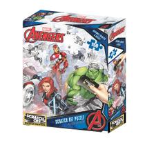 Puzzle Scratch Off Avengers 150 Peças
