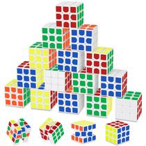 Puzzle Toy Libay Mini Cube, pacote com 20 lembrancinhas para crianças