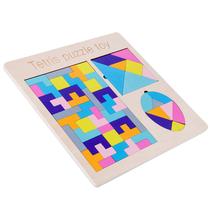 Puzzle Toy Tetris 3 em 1 para crianças, jogo de lógica e estratégia
