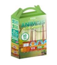 Puzzle train animais da Floresta 10618