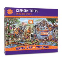 Puzzle YouTheFan NCAA Clemson Tigers Game Day at The Zoo 500 unidades Puzzle YouTheFan NCAA Clemson Tigers Game Day at The Zoo 500 unidades