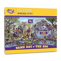 Puzzle YouTheFan NCAA LSU Tigers Game Day at The Zoo 500 unidades