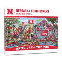 Puzzle YouTheFan NCAA Nebraska Cornhuskers Game Day at the Zoo