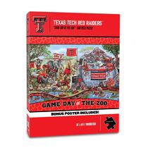 Puzzle YouTheFan NCAA Texas Tech Red Raiders Game Day 500 unidades