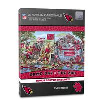 Puzzle YouTheFan NFL Arizona Cardinals Game Day no Zoológico Puzzle YouTheFan NFL Arizona Cardinals Game Day no Zoológico