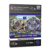 Puzzle YouTheFan NFL Baltimore Ravens Game Day at the Zoo Puzzle YouTheFan NFL Baltimore Ravens Game Day at the Zoo
