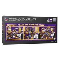 Puzzle YouTheFan NFL Minnesota Vikings Game Day 1000 unidades Puzzle YouTheFan NFL Minnesota Vikings Game Day 1000 unidades