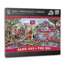 Puzzle YouTheFan NFL San Francisco 49ers Game Day no Zoológico