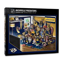 Puzzle YouTheFan NHL Nashville Predators Pure Bed Fans 500 unidades Puzzle YouTheFan NHL Nashville Predators Pure Bed Fans 500 unidades