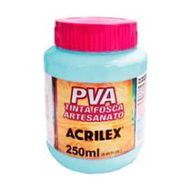 PVA Tinta Fosca Artesanato Azul Hortensia 579 Acrilex 250ml