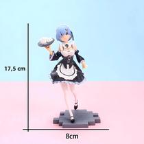 PVC Anime Figura Modelo Toy, Kawaii Menina Avental Vestido, Presente De Aniversário, Ação, 17cm