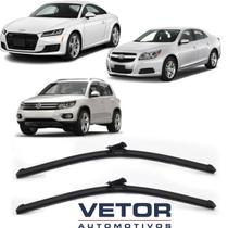 Pvf2421 - Palheta Diant Slim Blade - Q3 / Tiguan / Malibu 12 Em Diante - Vetor Automotive Pvf2421 - Palheta Diant Slim Blade - Q3 / Tiguan / Malibu 12 Em Diante - Vetor Automotive