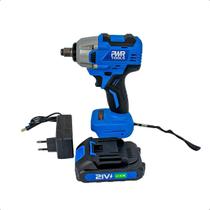 PWR-35 Kit Chave Impacto Parafusadeira 350Nm 1 Bateria 21V Em Oficinas Profissional Sigma 0703750501