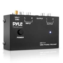 Pyle Saída PP777 Phono Toca-discos Preamp Mini Eletrônico A