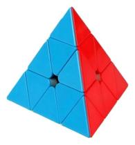 Pyraminx Pirâmide Mágica Cubo Mágico Antitravamento MoYu