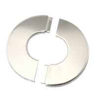 PZRT 2 peças de flange de parede em aço inoxidável, capa para tubo de 28 mm