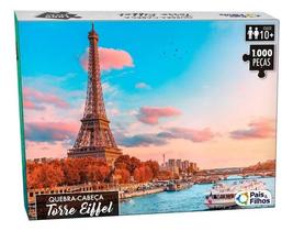 Q. cabeca 1000 pcs - torre eiffel unica