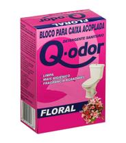 Q-odor bloco para caixa acoplada floral